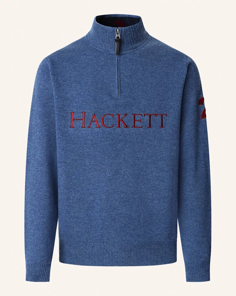 Hackett Pullover HERITAGE NO.2 HZIP Blau