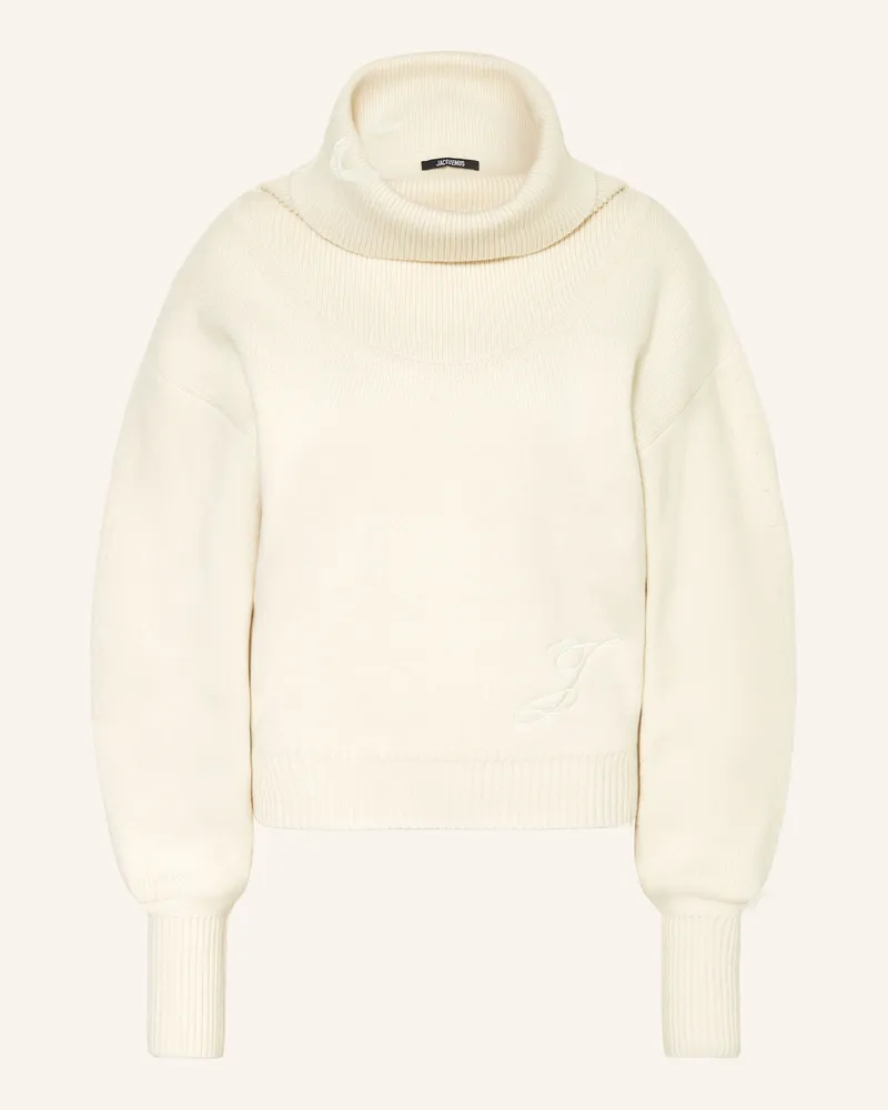 Jacquemus Rollkragen-Pullover Ecru