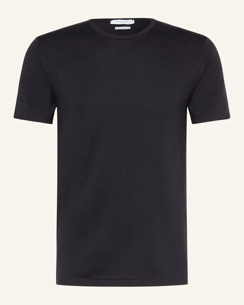 Daniele Fiesoli Strickshirt blau Schwarz