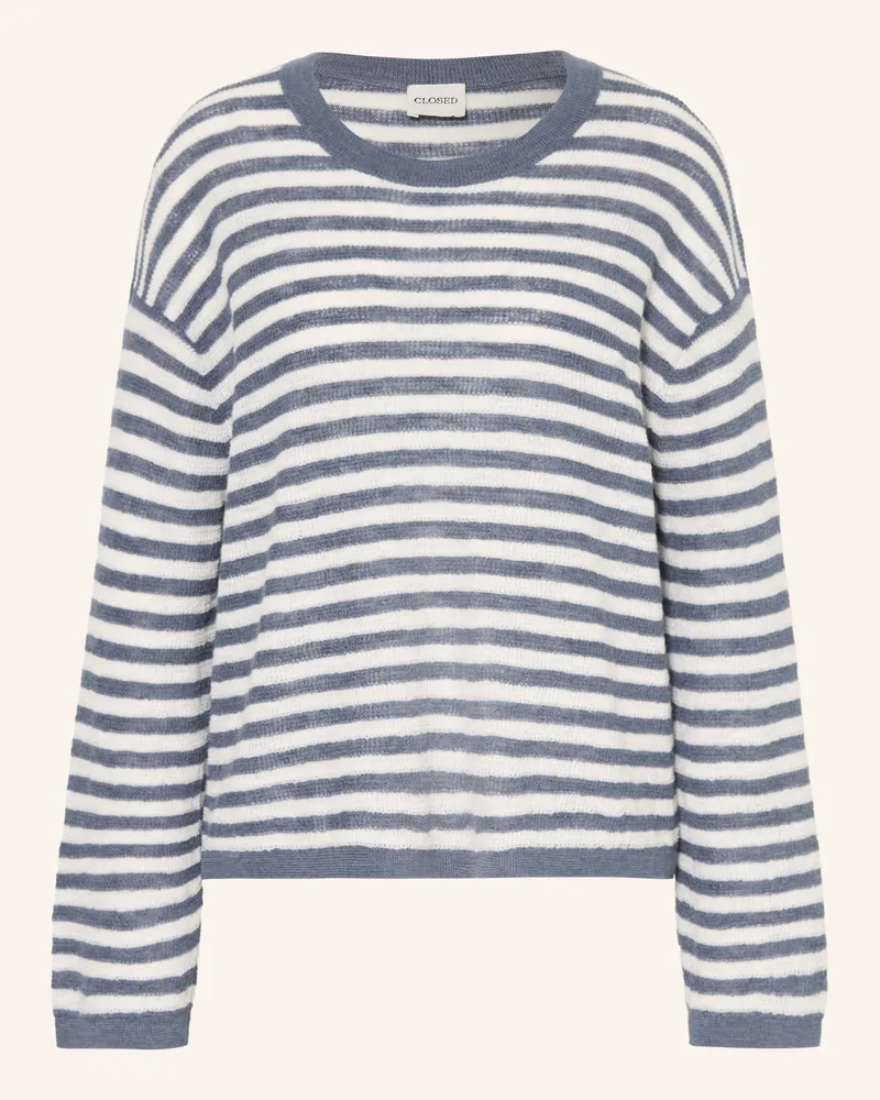 Closed Pullover blau Blaugrau