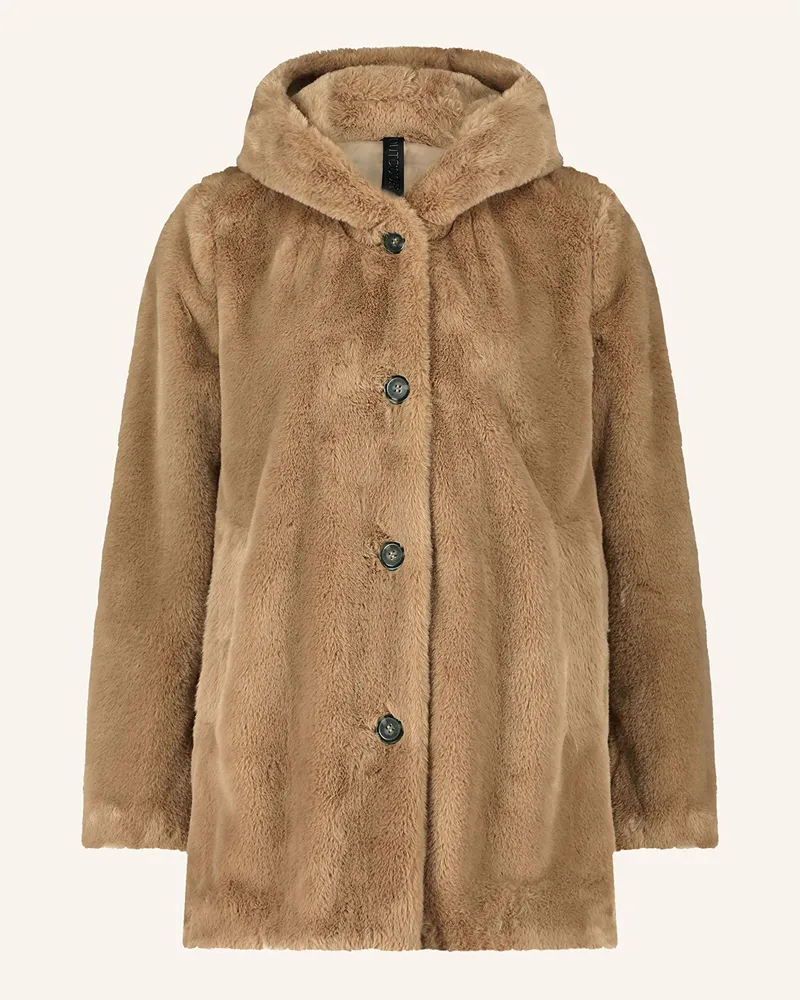 Betty Barclay Kunstfell-Jacke Braun
