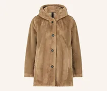 Kunstfell-Jacke