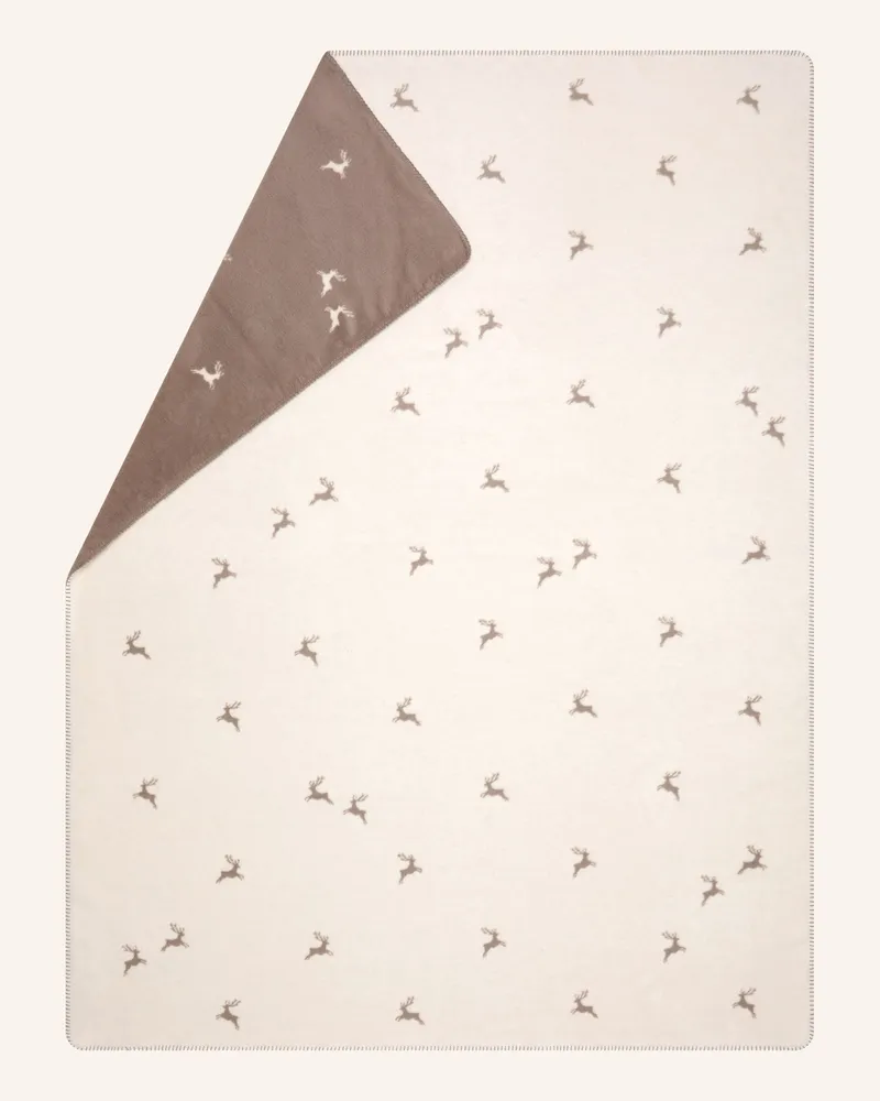 David Fussenegger Plaid SAVONA Creme