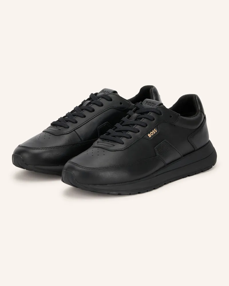 HUGO BOSS Sneaker Vinston schwarz Schwarz