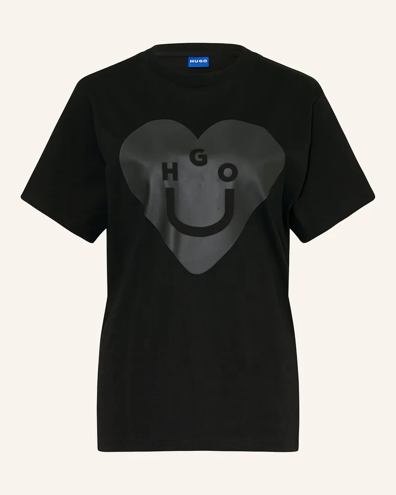 HUGO BOSS T-Shirt VINTAGE Schwarz
