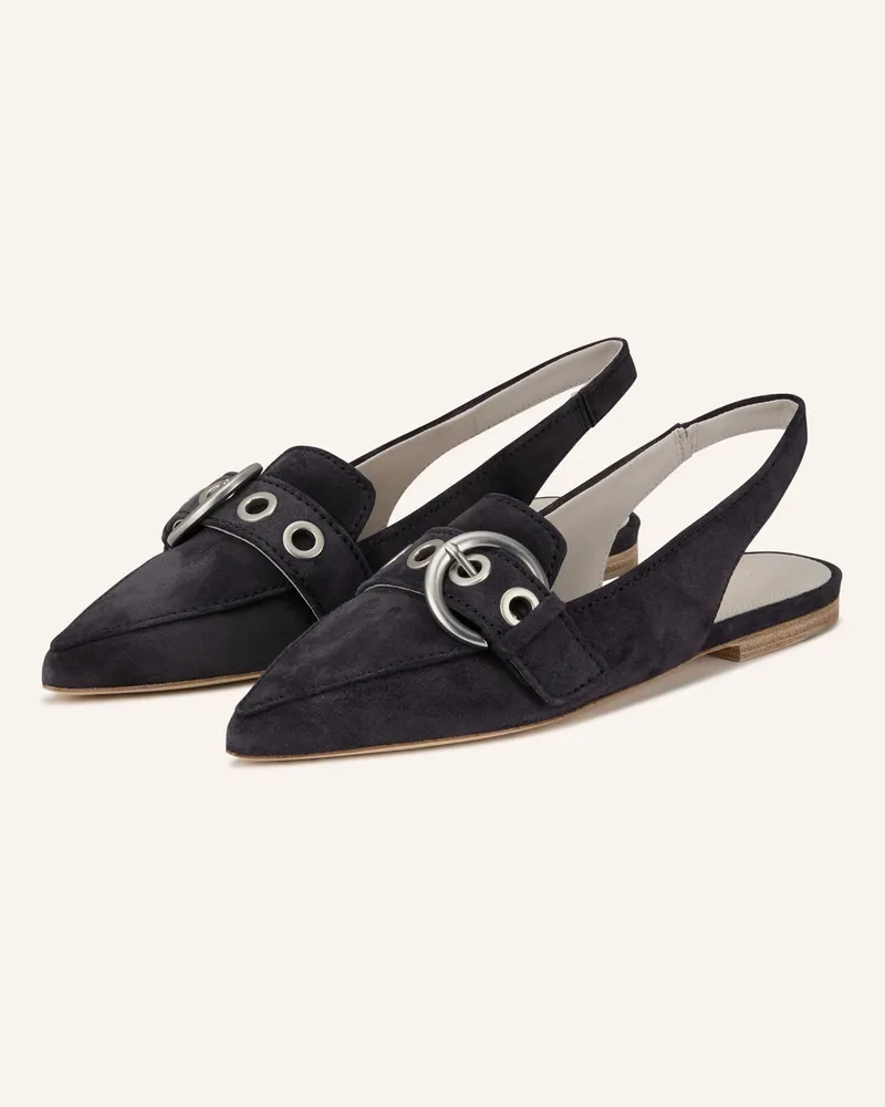 Kennel & Schmenger Slingballerinas Greta blau Schwarz