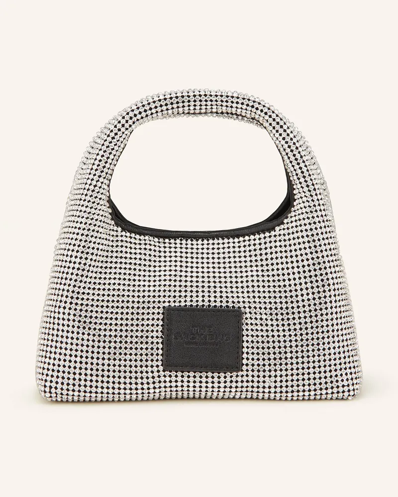 Marc Jacobs Handtasche THE MINI SACK BAG Silber