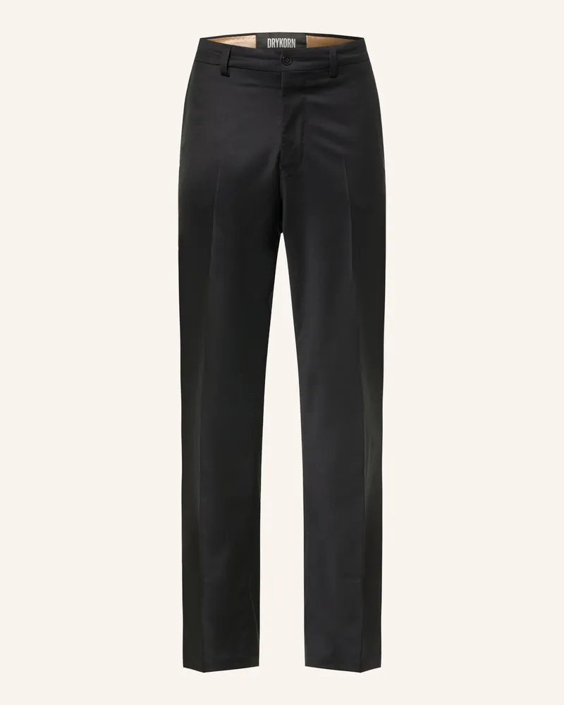 Drykorn Chino Dryhardy Regular Fit schwarz Schwarz