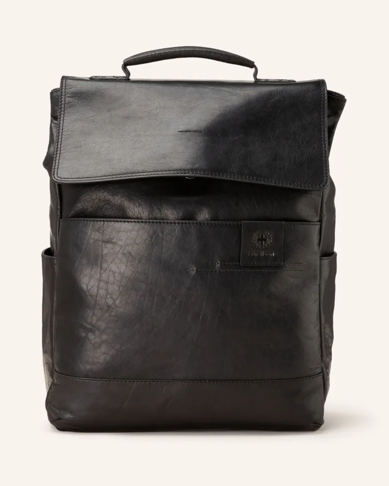 Strellson Rucksack HYDE PARK mit Laptop-Fach 18 l Schwarz