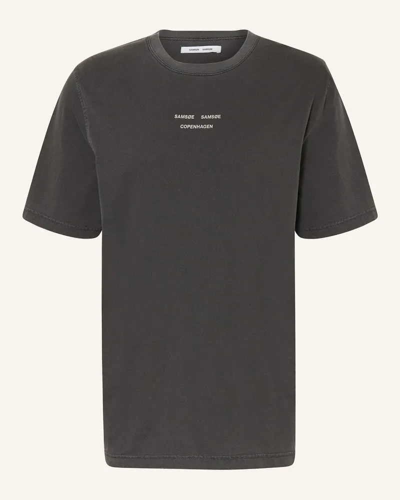 Samsøe & Samsøe T-Shirt Samarcus grau Schwarz
