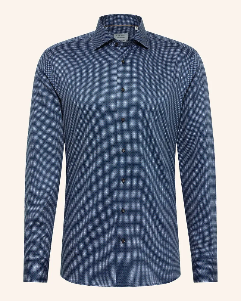 Eterna Hemd SLIM FIT Blaugrau