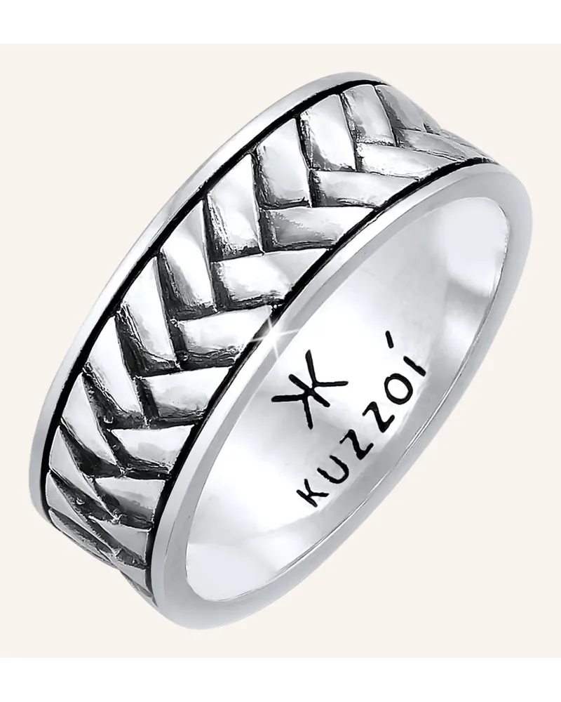 KUZZOI Ring Silber