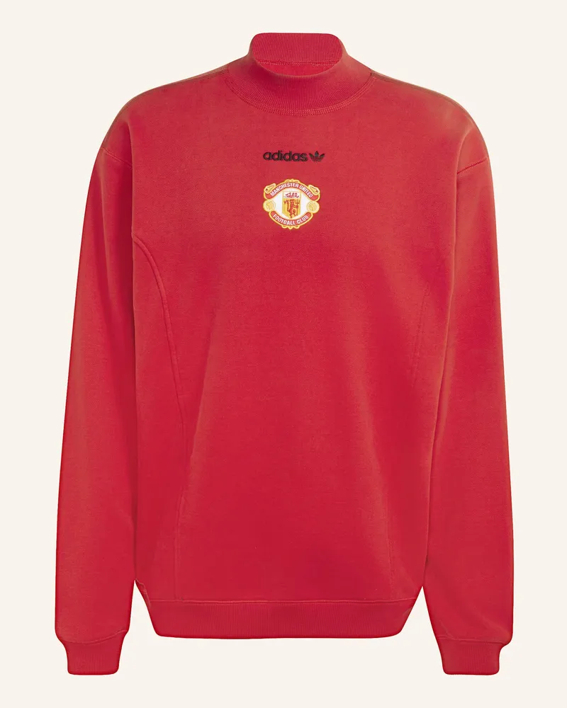 adidas Manchester United Eqt Sweatshirt rot Rot