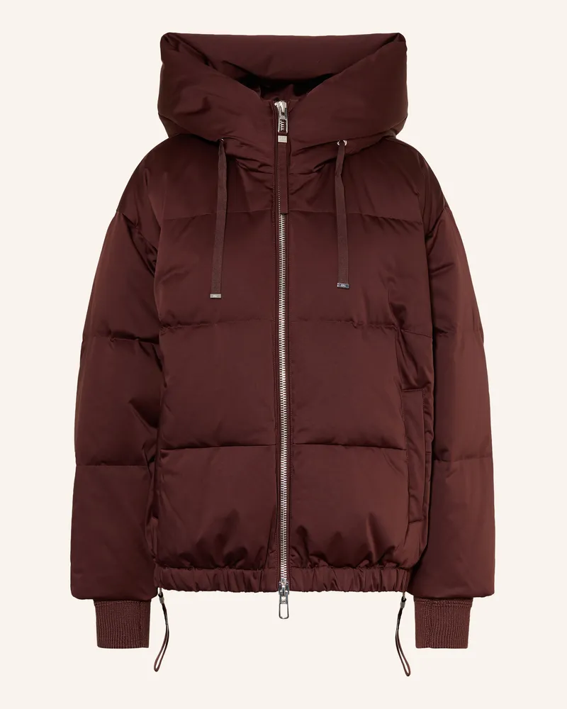 DUNO Daunenjacke Heka rot Dunkelrot