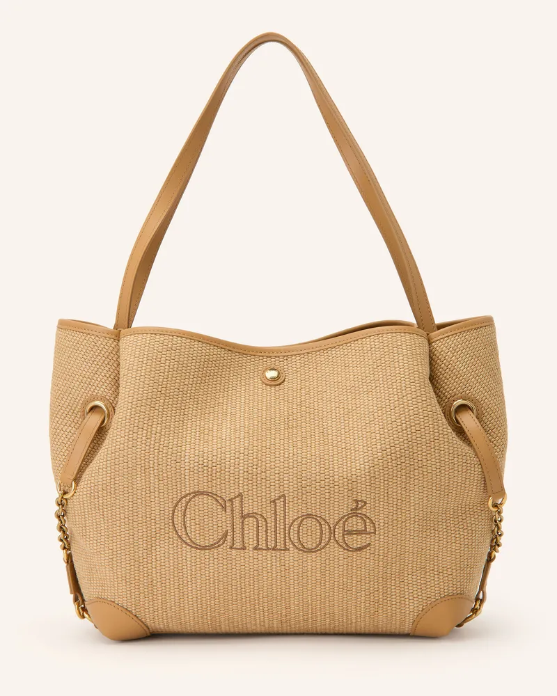 Chloé Shopper Clover braun 218
