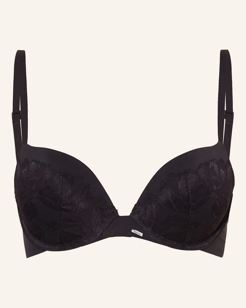 Calvin Klein Push-up-BH PERFECTLY FIT LACE Schwarz