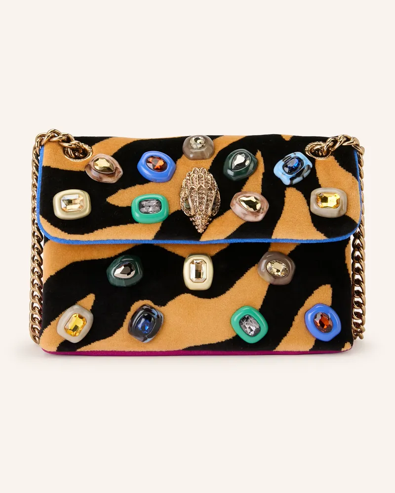 Kurt Geiger Schultertasche Kensington Ophelia Mini Mit Schmucksteinen schwarz Schwarz