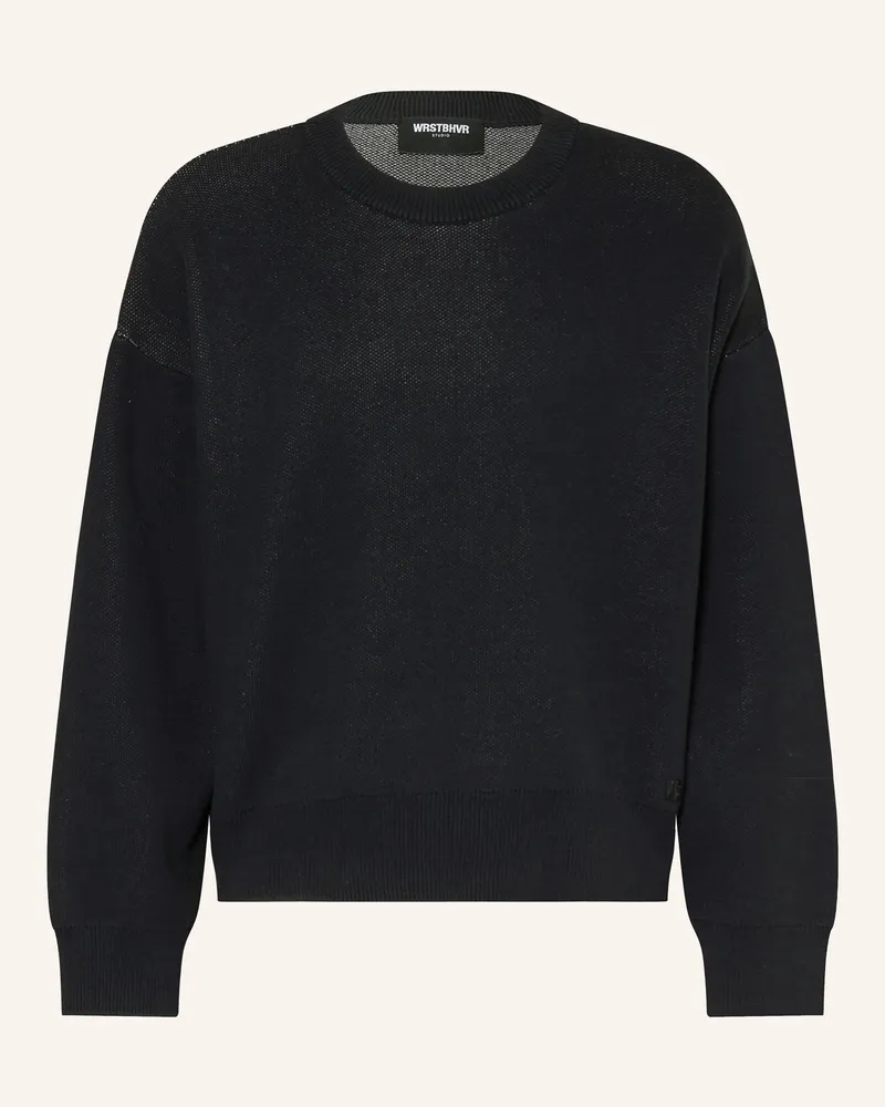 WRSTBHVR Pullover GARM Schwarz