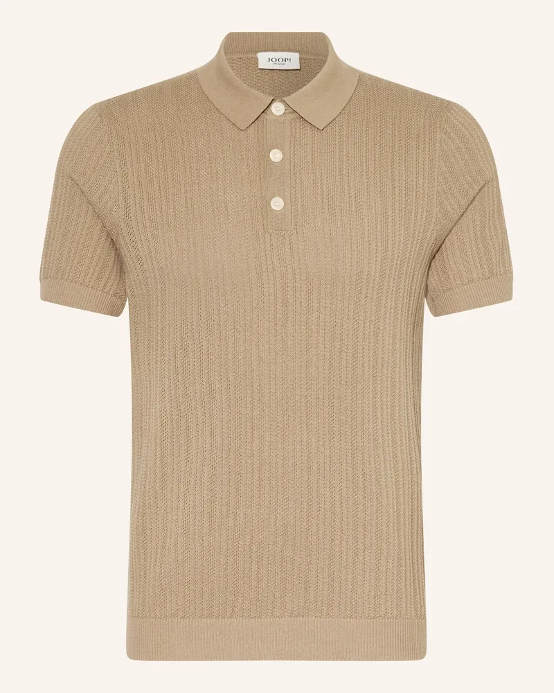 JOOP! Strick-Poloshirt Colinor beige Beige