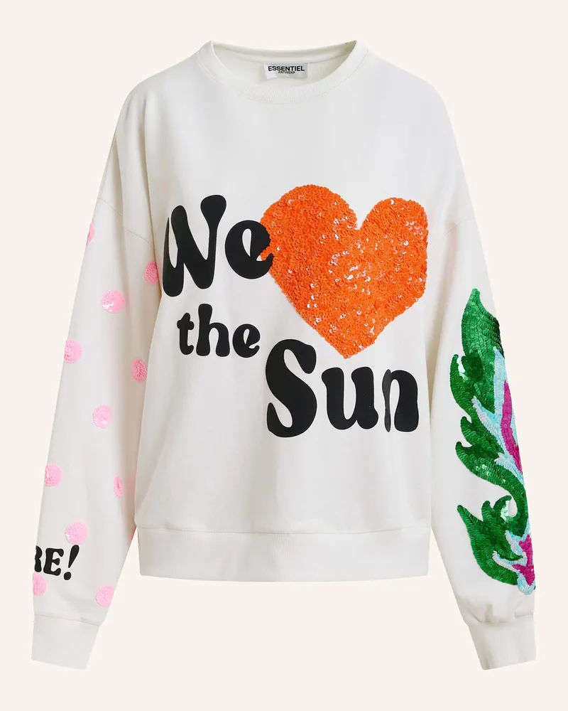 Essentiel Sweatshirt IHEXPERIENCE Weiss