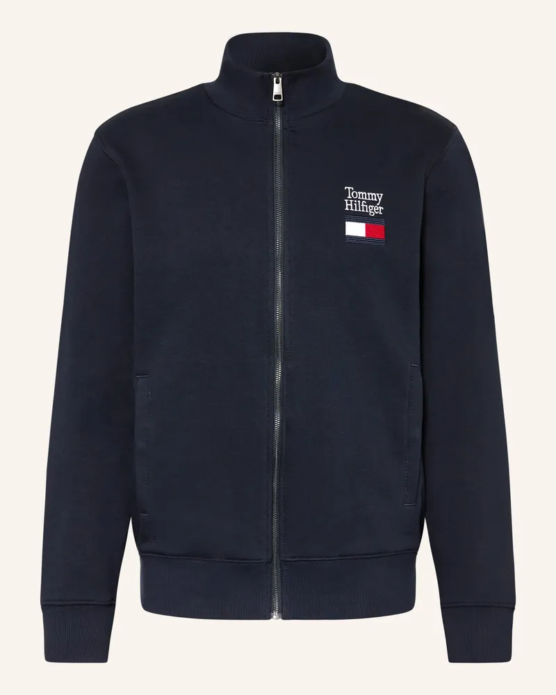 Tommy Hilfiger Sweatjacke blau Dunkelblau