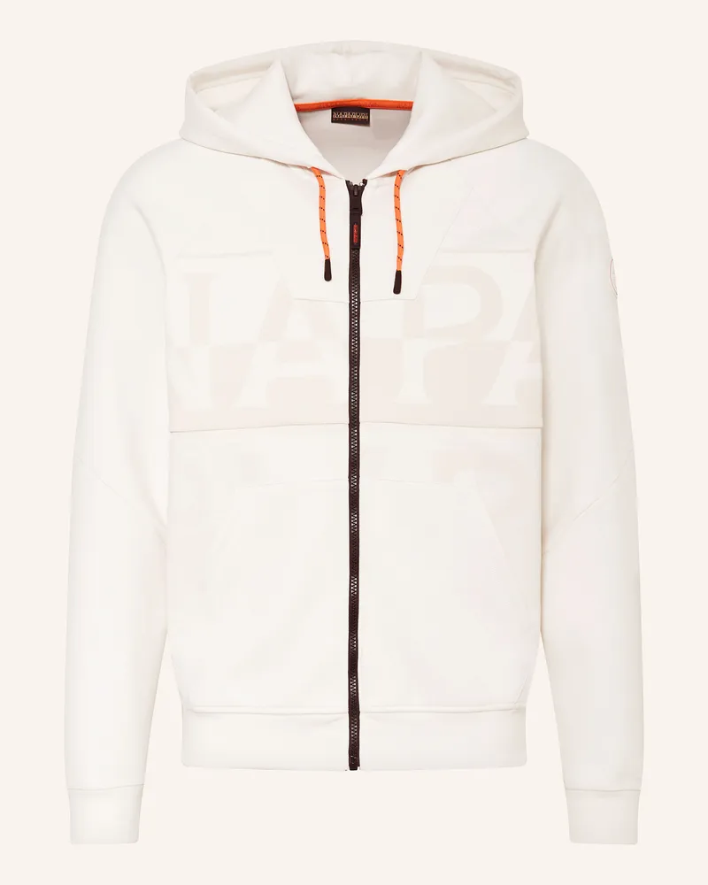 Napapijri Sweatjacke Anghiari weiss Ecru