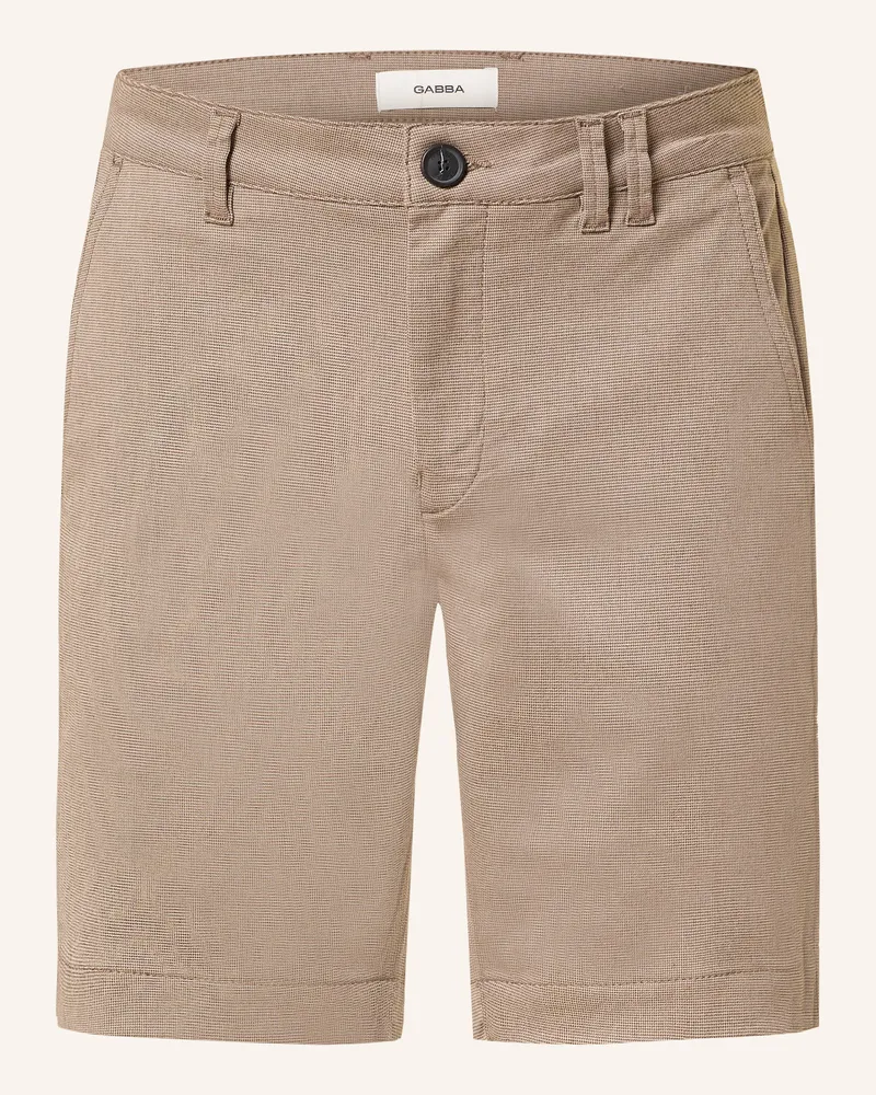 GABBA Chinoshorts JET DOMO Braun