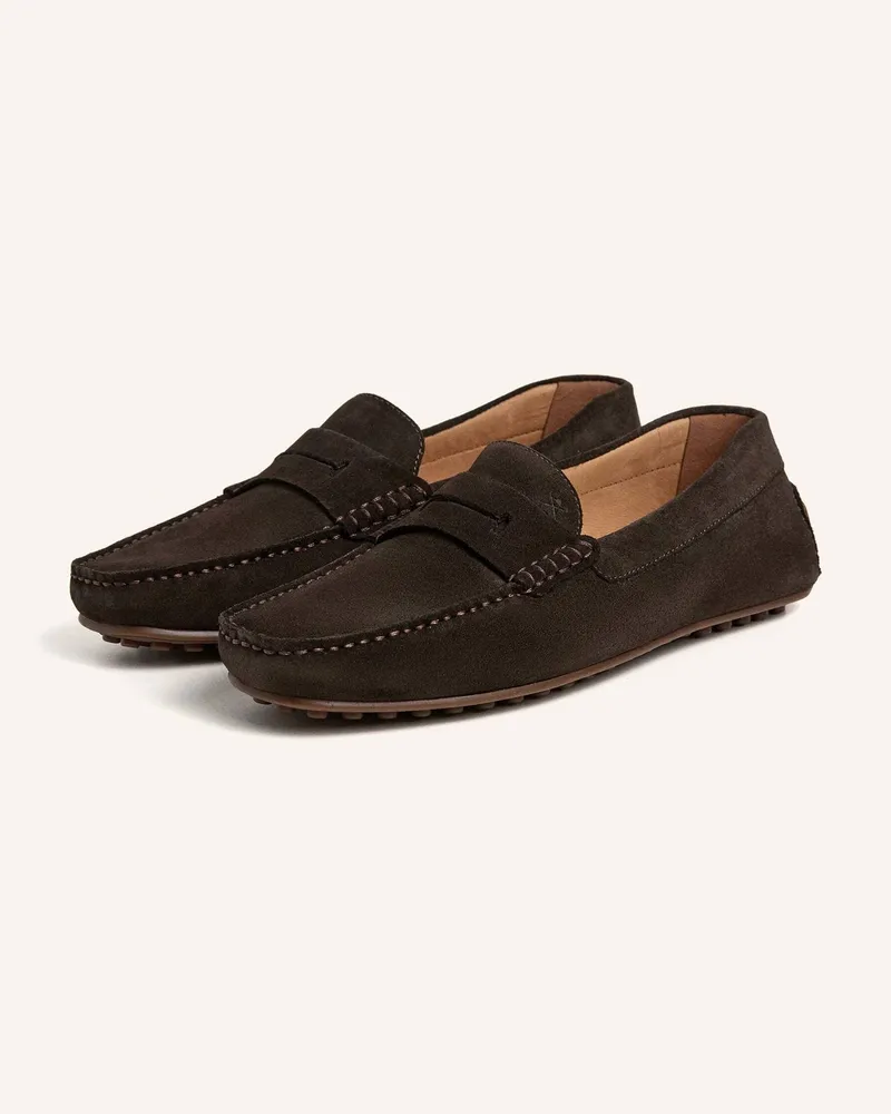 Hackett Loafer Driver Saddle braun Braun