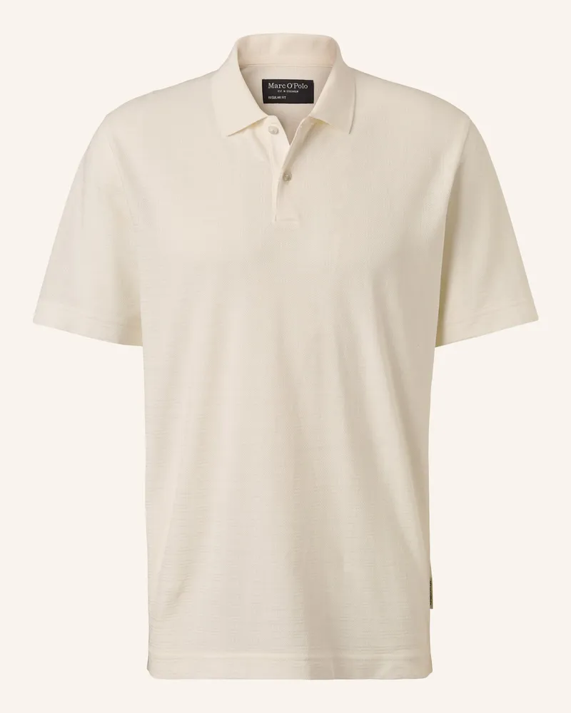 Marc O'Polo Poloshirt weiss Ecru