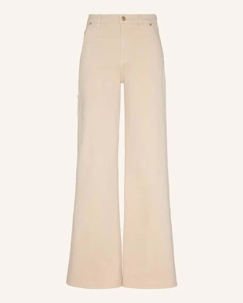 7 for all mankind Pants LOTTA Wide Leg fit Weiss