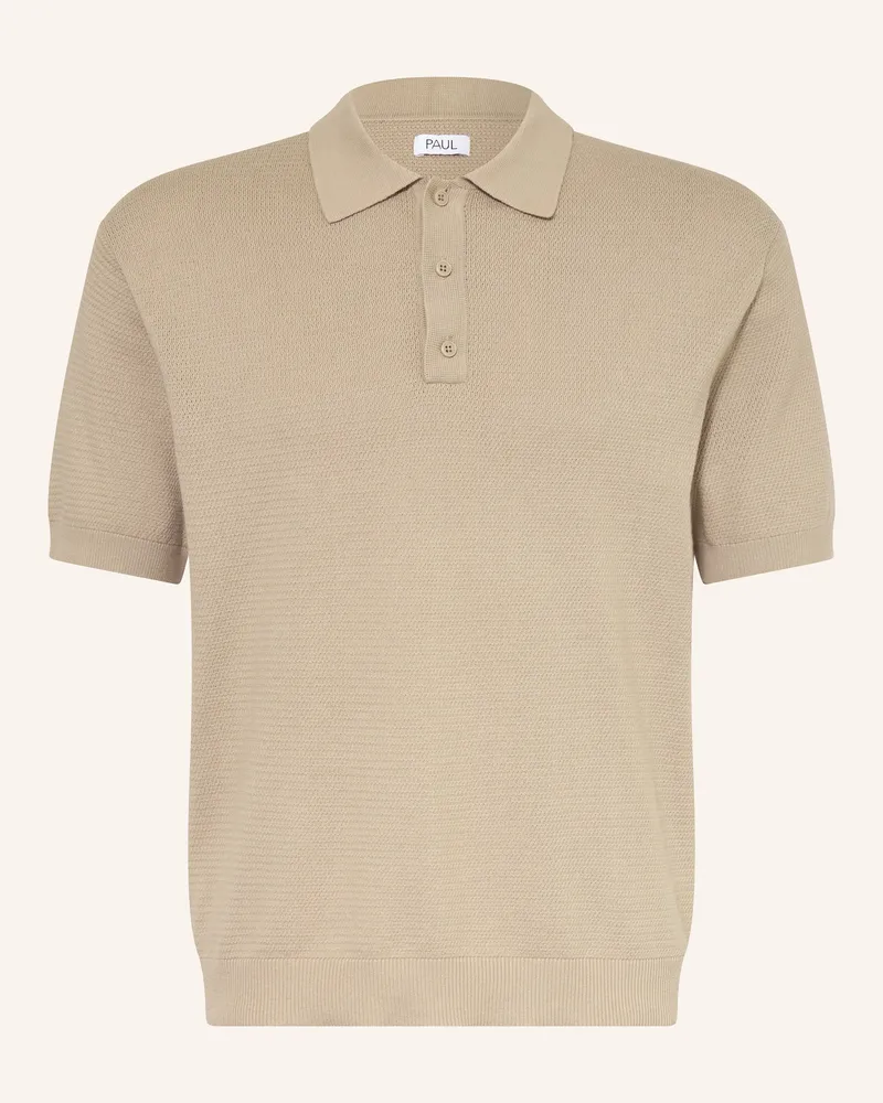 paul Strick-Poloshirt gruen Khaki