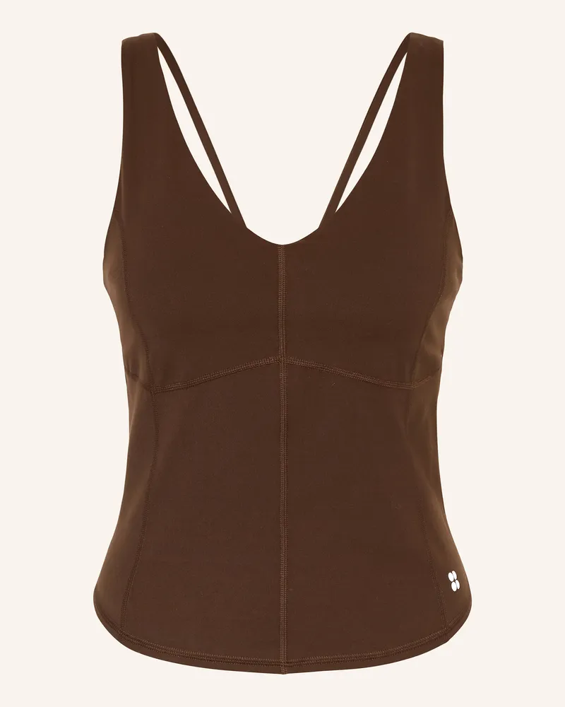 Sweaty Betty Tanktop SUPER SOFT Braun