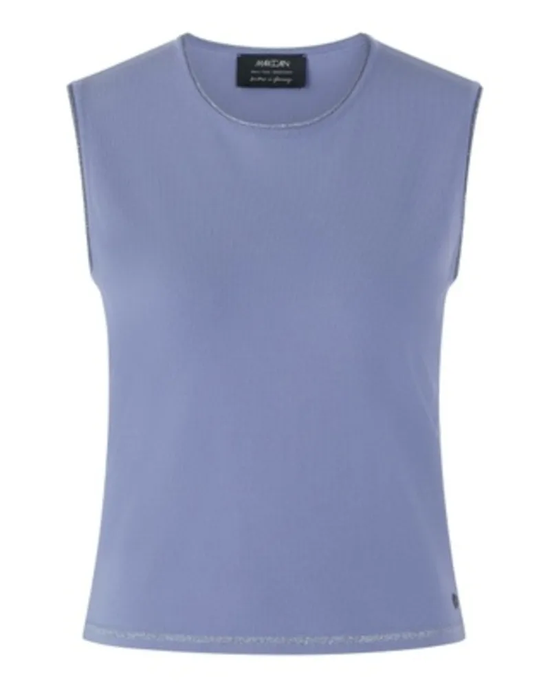 Marc Cain Top mit Glitzergarn Lila