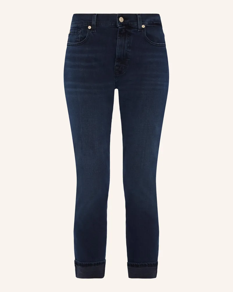 7 for all mankind Jeans RELAXED SKINNY Boyfriend fit Blau