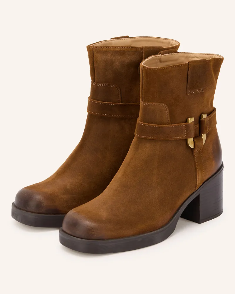 Unisa Stiefeletten JEFE Braun