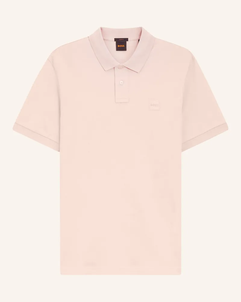 HUGO BOSS Jersey-Poloshirt PASSENGER Rosé