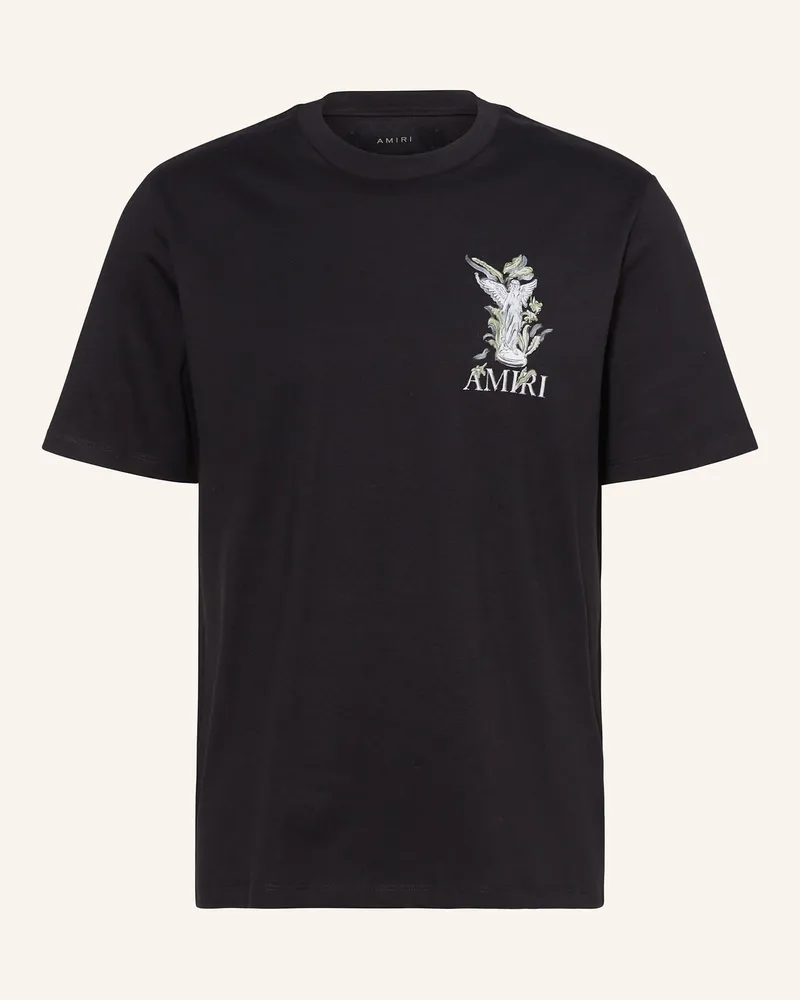 Amiri T-Shirt GARDEN Schwarz