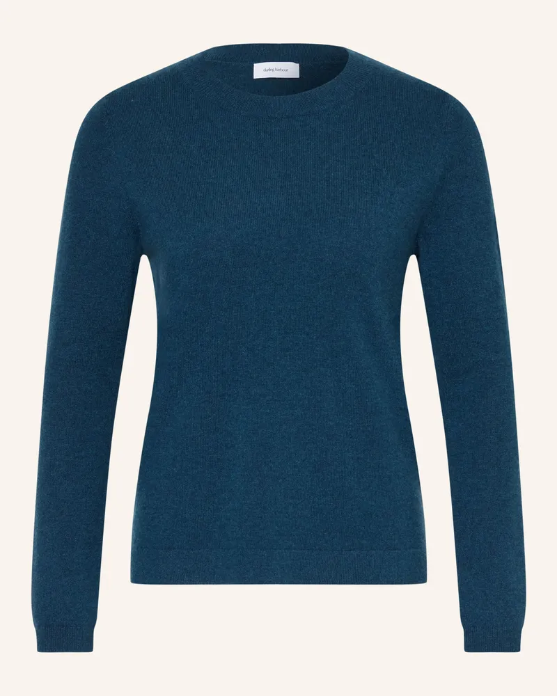 Darling Harbour Cashmere-Pullover blau Petrol