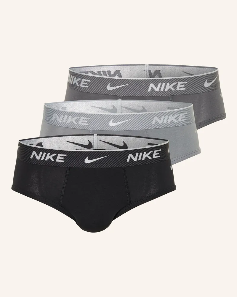 Nike 3er-Pack Slips EVERDAY COTTON STRETCH Grau