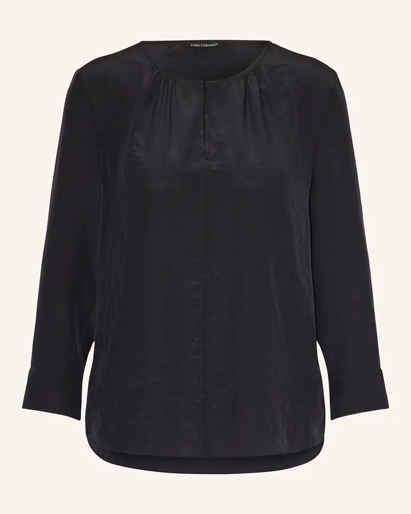 Luisa Cerano Blusenshirt blau Dunkelblau