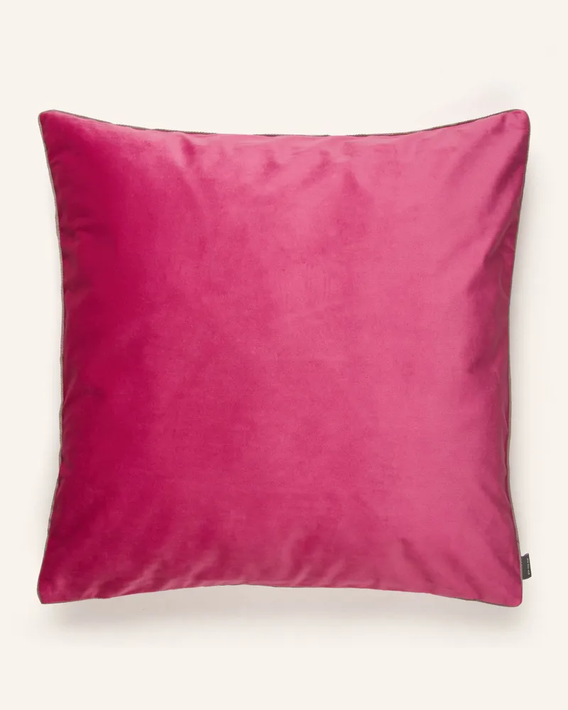Pad Dekokissenhülle Elegance Aus Samt pink Pink