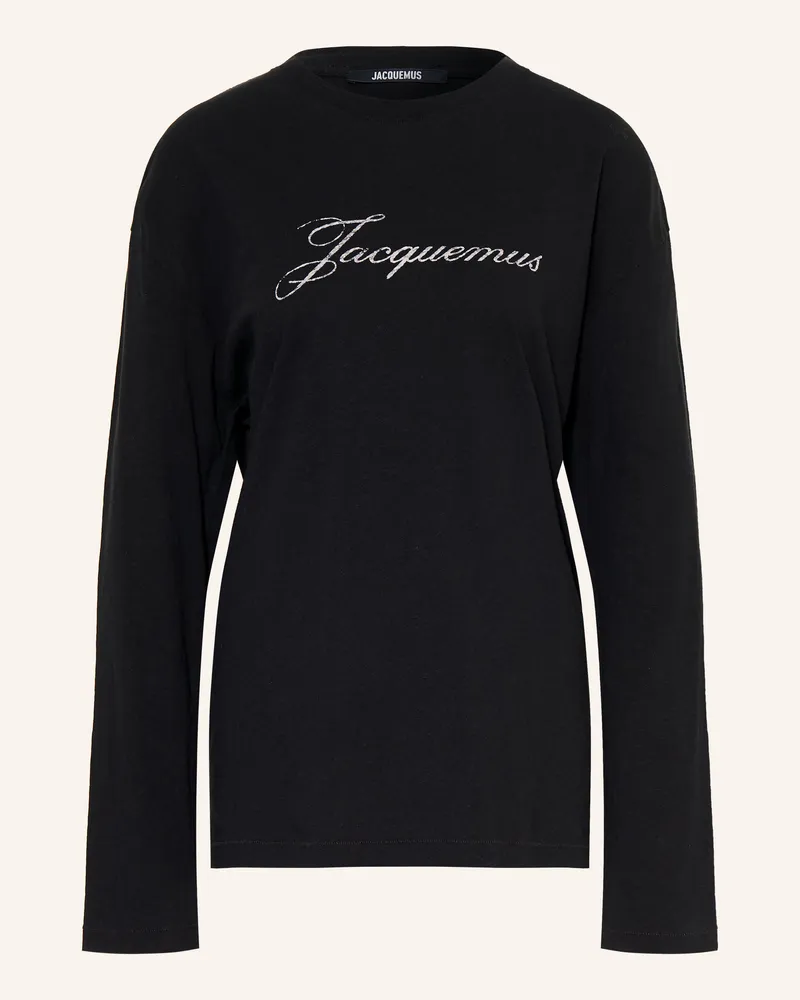 Jacquemus Longsleeve Le Tshirt Montaigne schwarz Schwarz