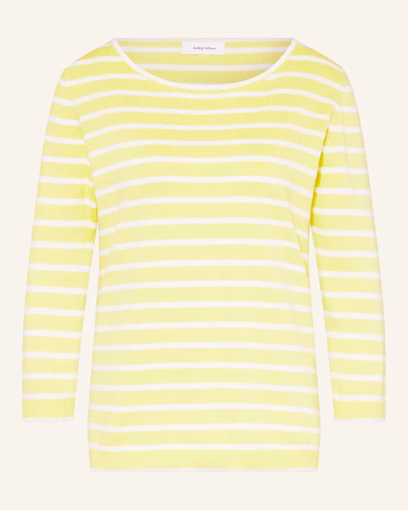 Darling Harbour Pullover mit 3/4-Arm Gelb