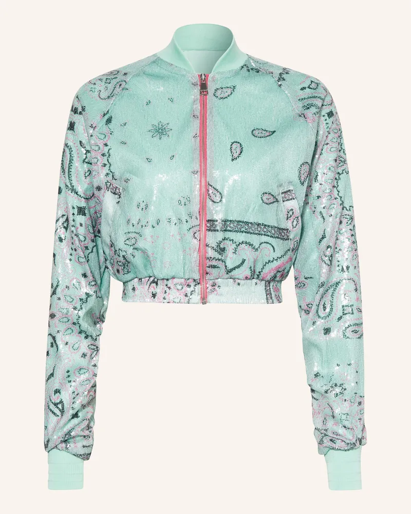 KHRISJOY Blouson mit Pailletten Mint