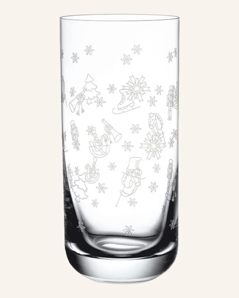 Villeroy & Boch Longdrink-Glas, 2 Stück Toy's Delight transparent Weiss