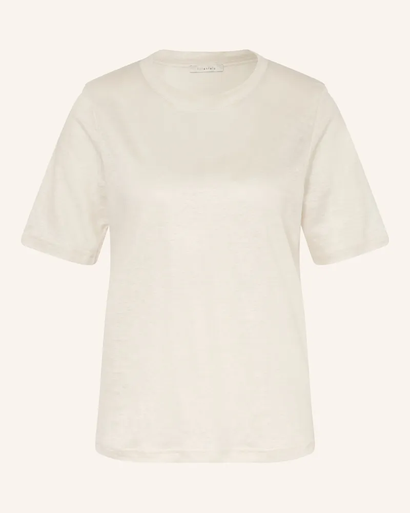lilienfels T-Shirt Aus Leinen beige Creme