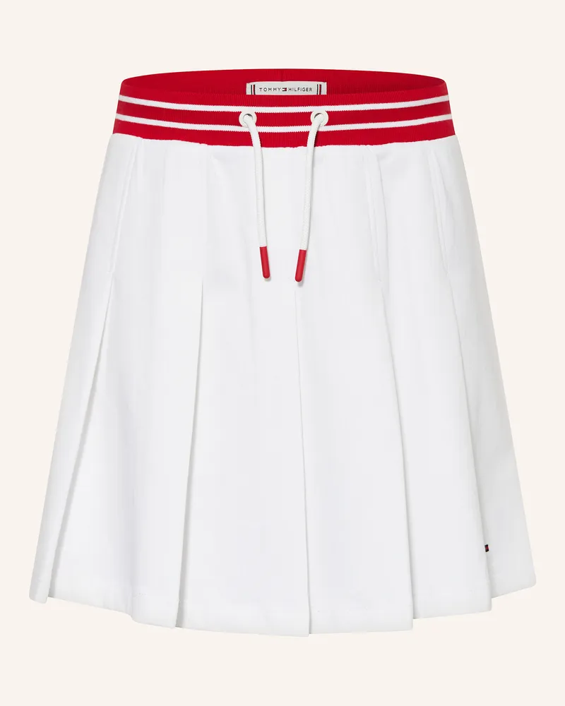 Tommy Hilfiger Faltenrock Weiss