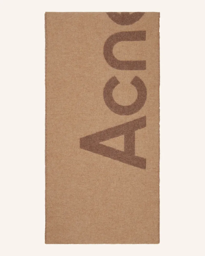 Acne Studios Schal Camel