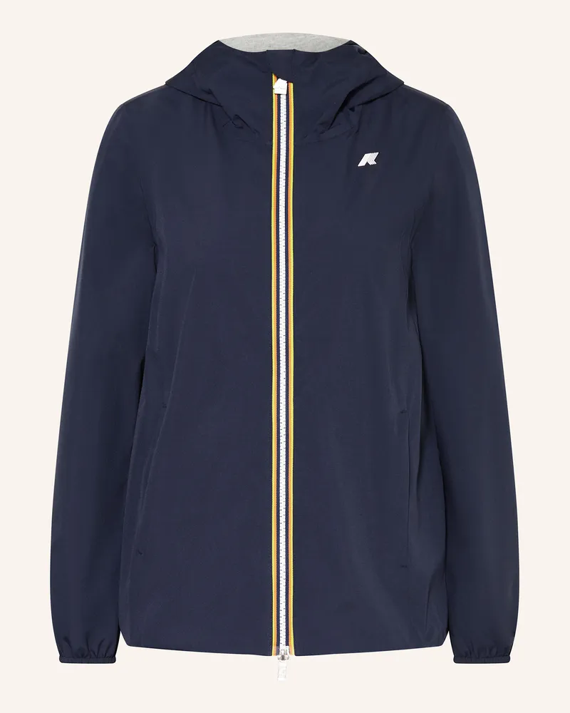 K-Way Jacke Marguerite blau Dunkelblau