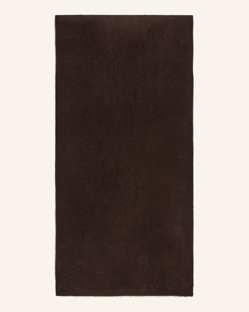 (THE MERCER) N.Y. Cashmere-Schal Dunkelbraun